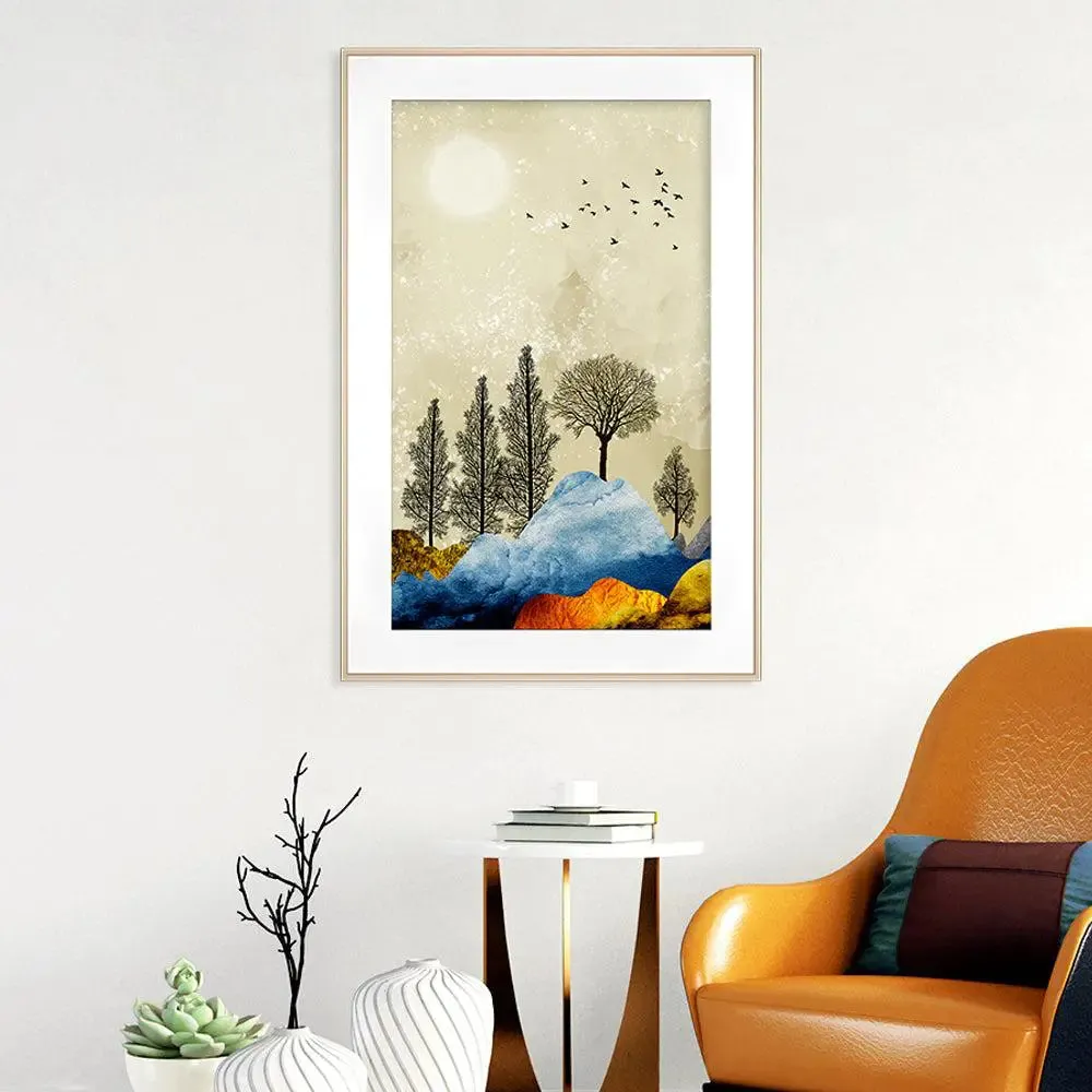 Dusky Scenery Big Framed Wall Art
