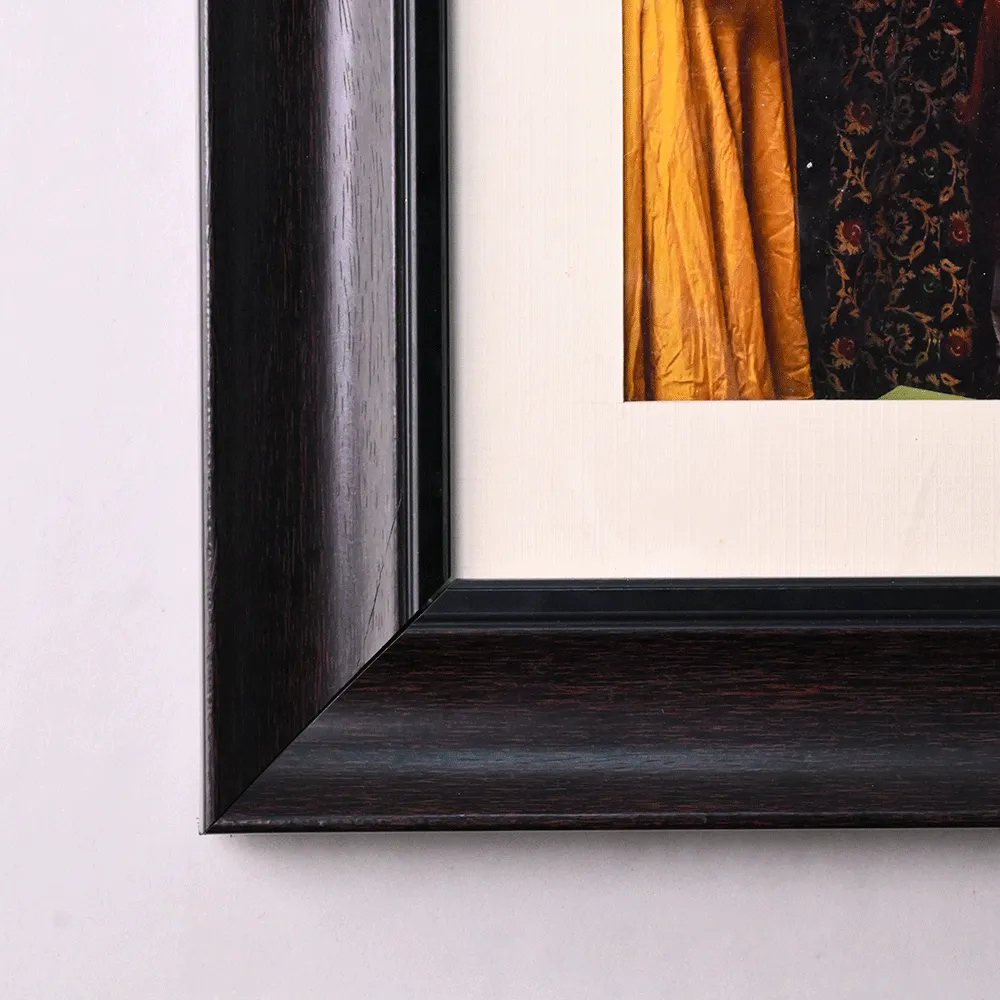 Easy Swappable Photo Frames For Personalized Pictures In Chestnut Brown Color- Set of 6