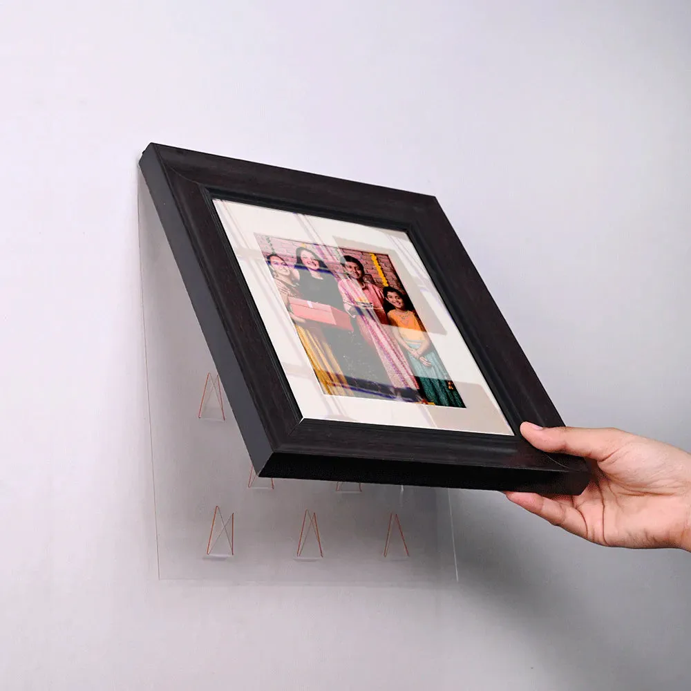 Easy Swappable Photo Frames For Personalized Pictures In White Color- Set of 5