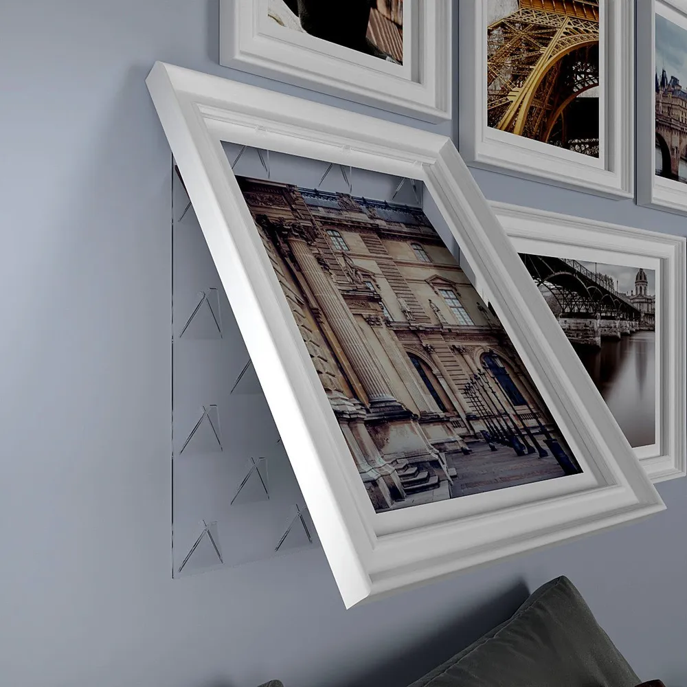 Easyframes™ "Fusion Of Abstract Art" Brown- Set Of 8