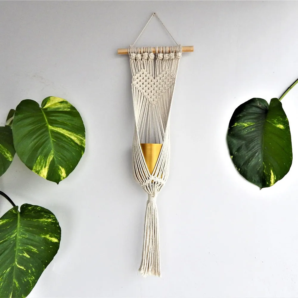 Ecofynd Macrame Plant Hange (100% Organic Cotton)