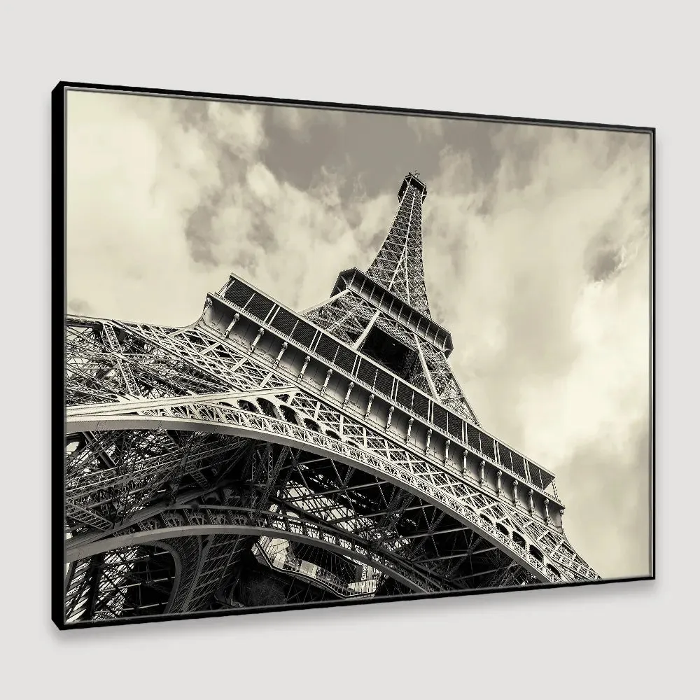 Eiffel Tower Framed Wall Art With Floating Frame