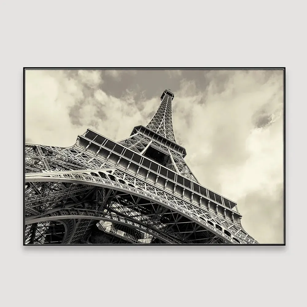 Eiffel Tower Framed Wall Art With Floating Frame