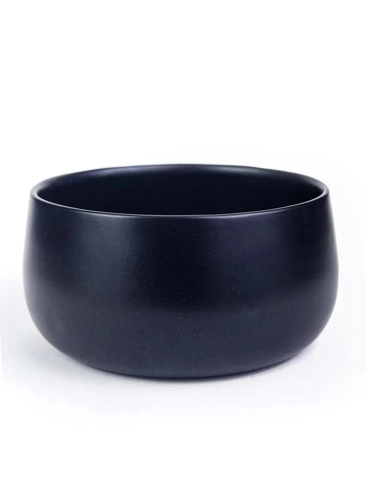 Elegant Black Handi Resilient Metal Plant Pots Set Of 2