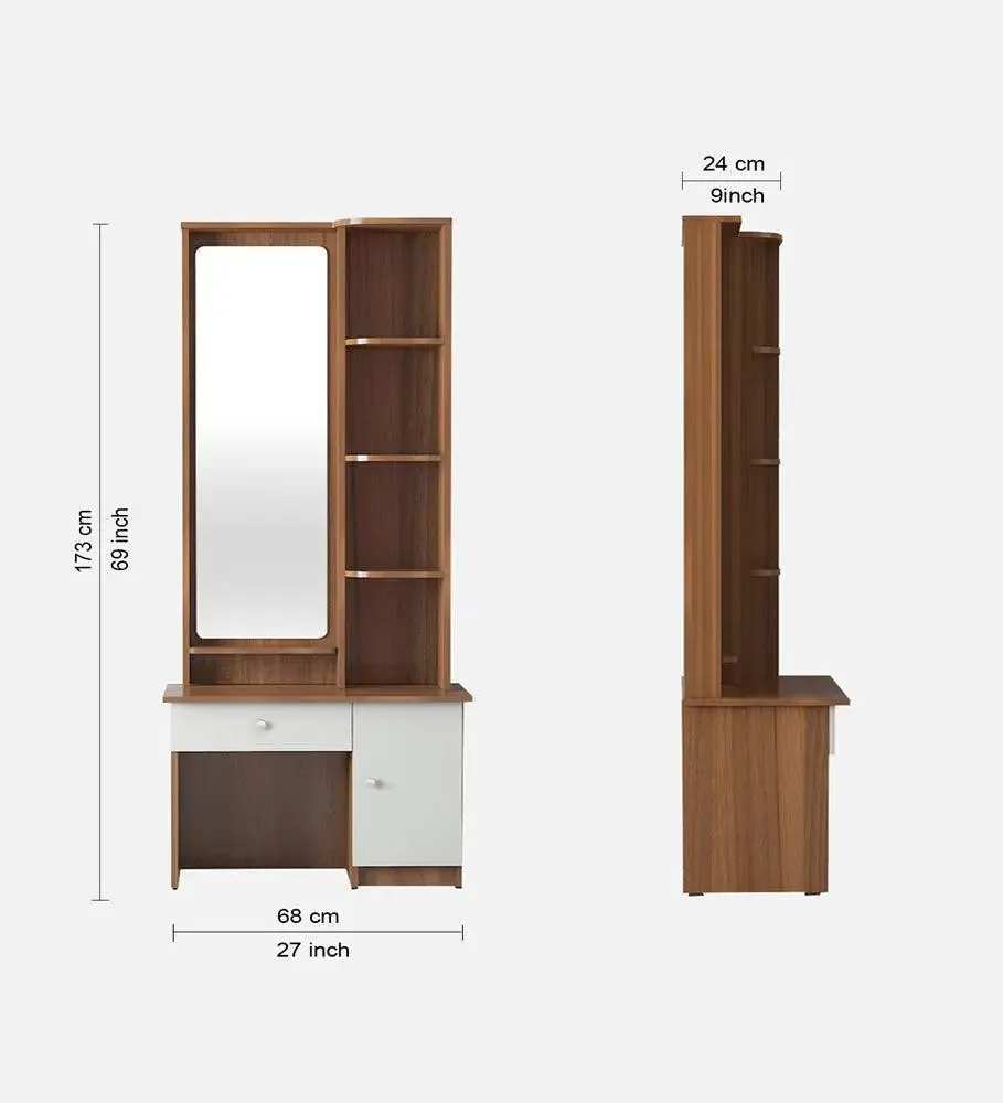 Elegant Carlos Dressing Table with a Seating Stool