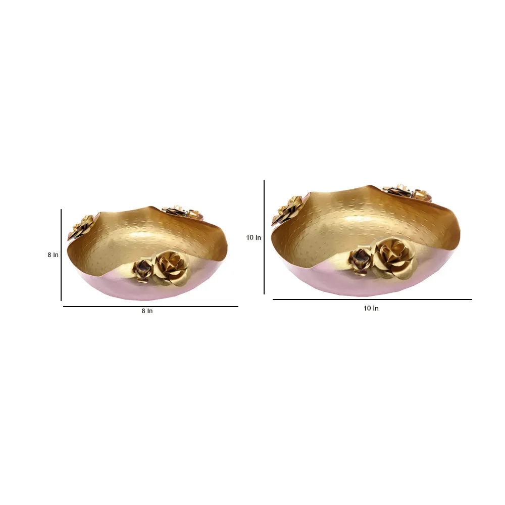 Elegant Designer Fancy Urli Bowl Set Of 2