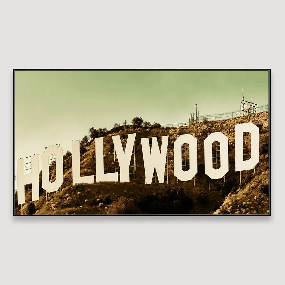 Elegant Hollywood Glam Framed Wall Art, Canvas Wall Paintings With Floating Frame