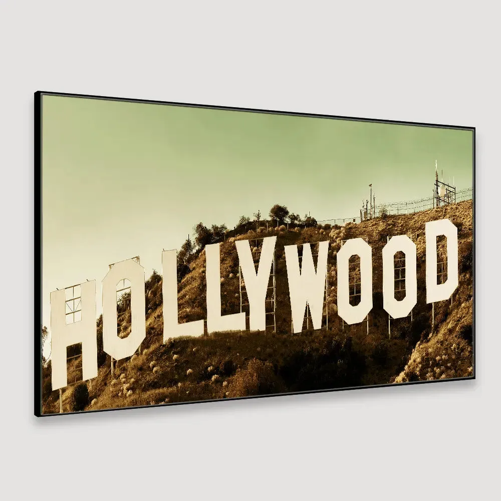 Elegant Hollywood Glam Framed Wall Art, Canvas Wall Paintings With Floating Frame
