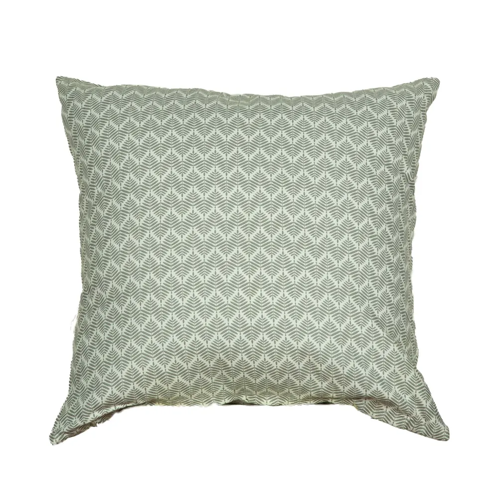 Elegant Silver Luxe Cushion Cover