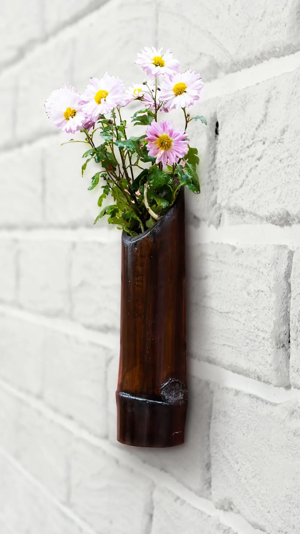 Elegant Wall Hanging bamboo Planter