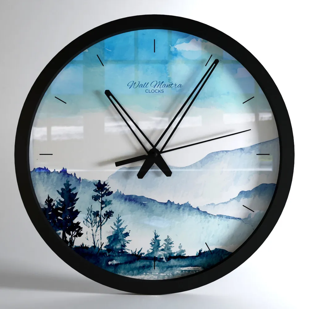 Elegant Wanderlust Big Designer Wall Clock
