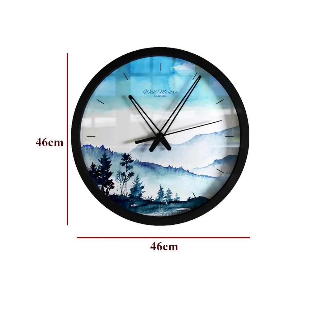 Elegant Wanderlust Big Designer Wall Clock