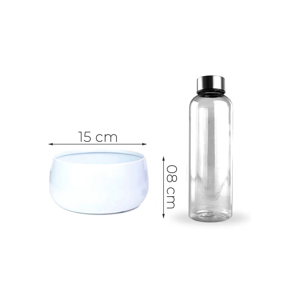 Elegant White Handi Resilient Metal Plant Pot Set Of 1