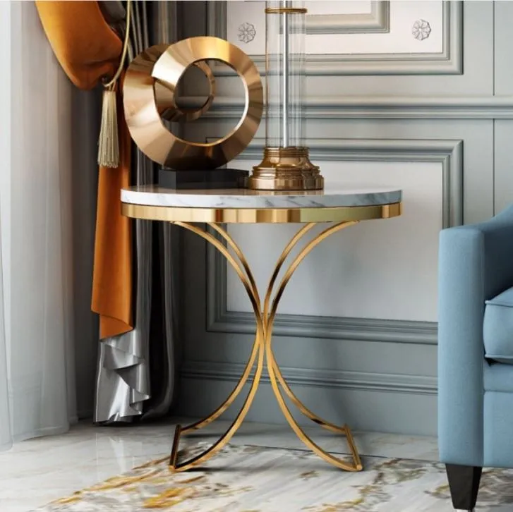Elegant X Designer Metal Coffee Table