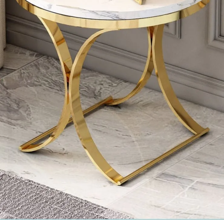 Elegant X Designer Metal Coffee Table