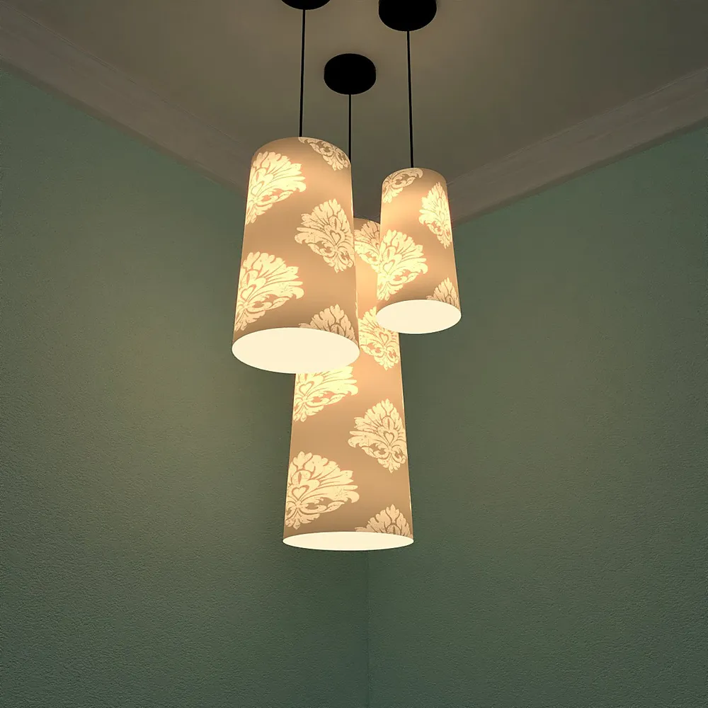 Eleganza Hanging Lights Set Of 3