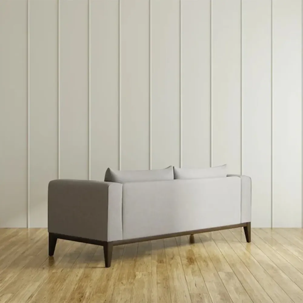 WallMantra Elise 3 Seater Sofa in Grey