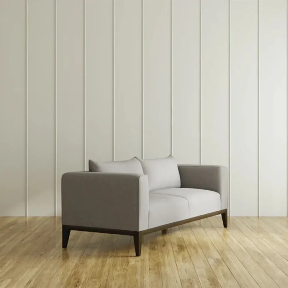 WallMantra Elise 3 Seater Sofa in Grey