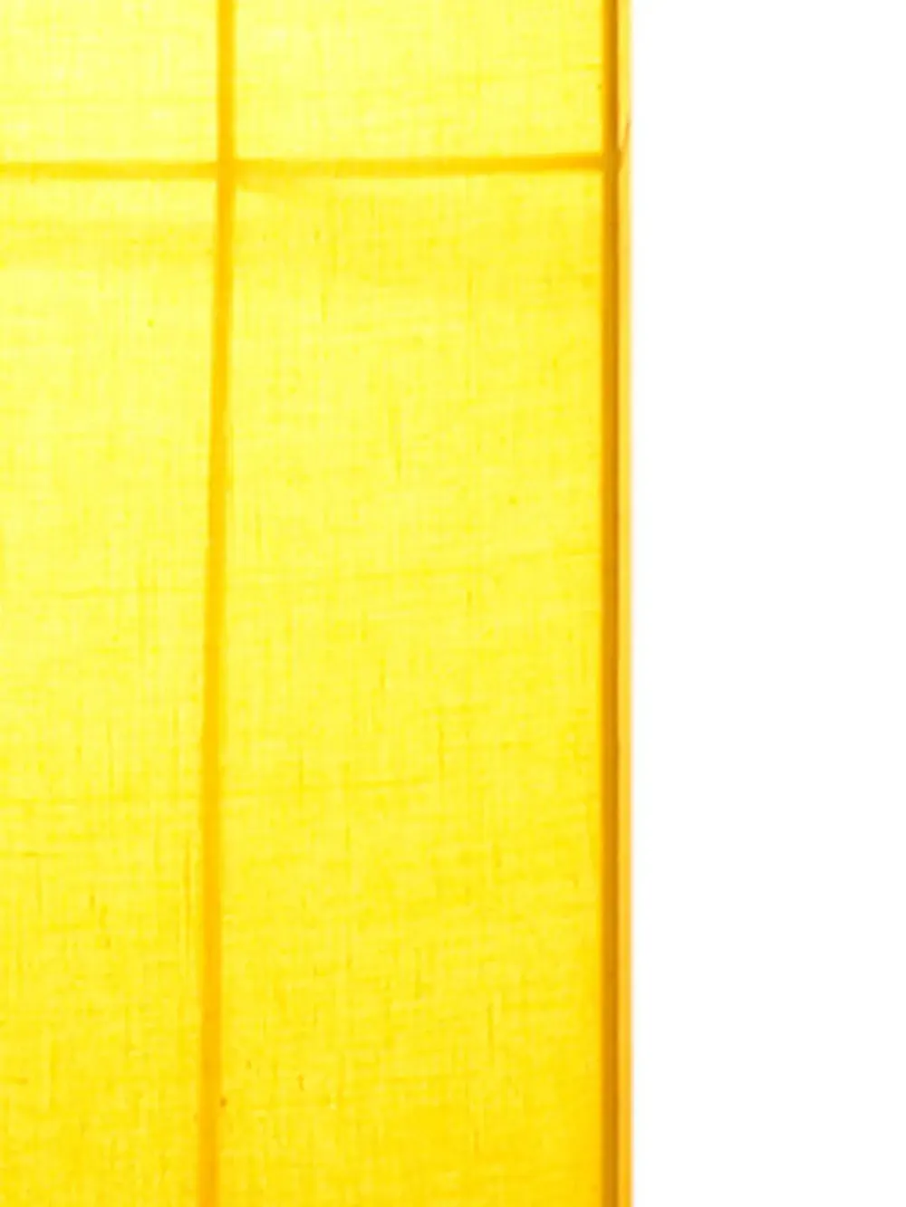 Elite Square Cotton Shade Floor Lamp with Sleek Wood Base Red