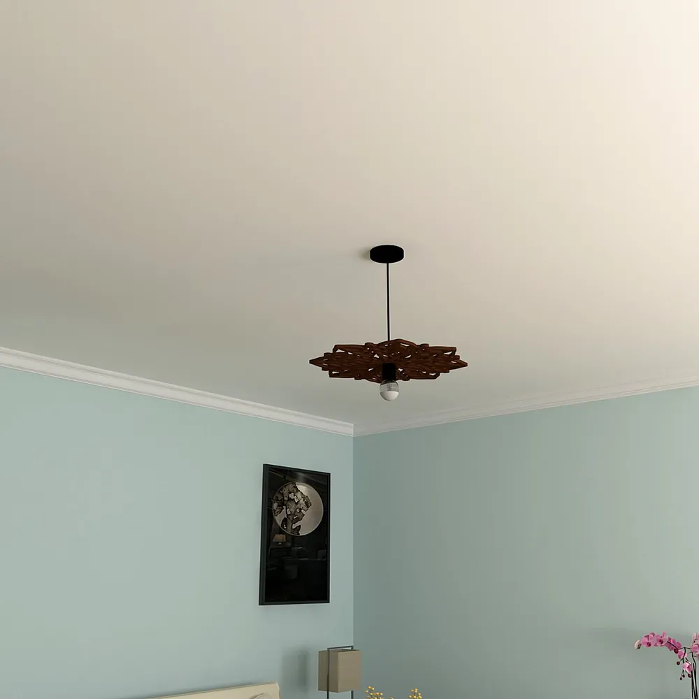 Elusive Flower Ceiling Shadow Light