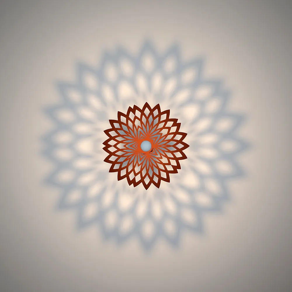 Emancipating Lotus Ceiling Shadow Light