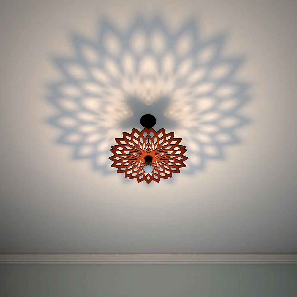 Emancipating Lotus Ceiling Shadow Light