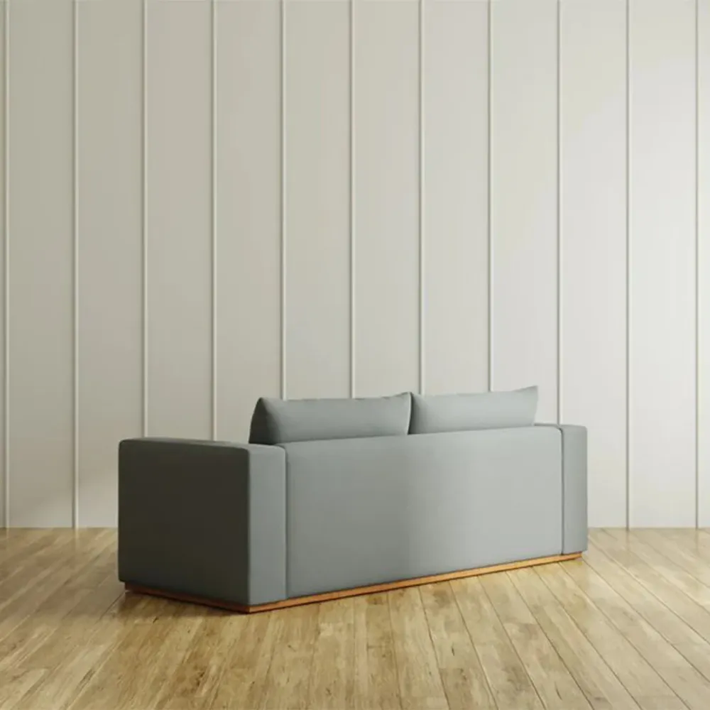 WallMantra Emma 3 Seater Sofa in Grey