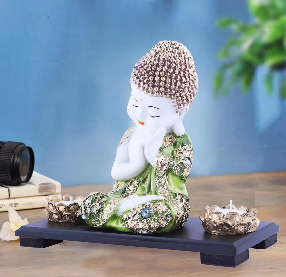 Enchanting Artisitical Buddha Staute