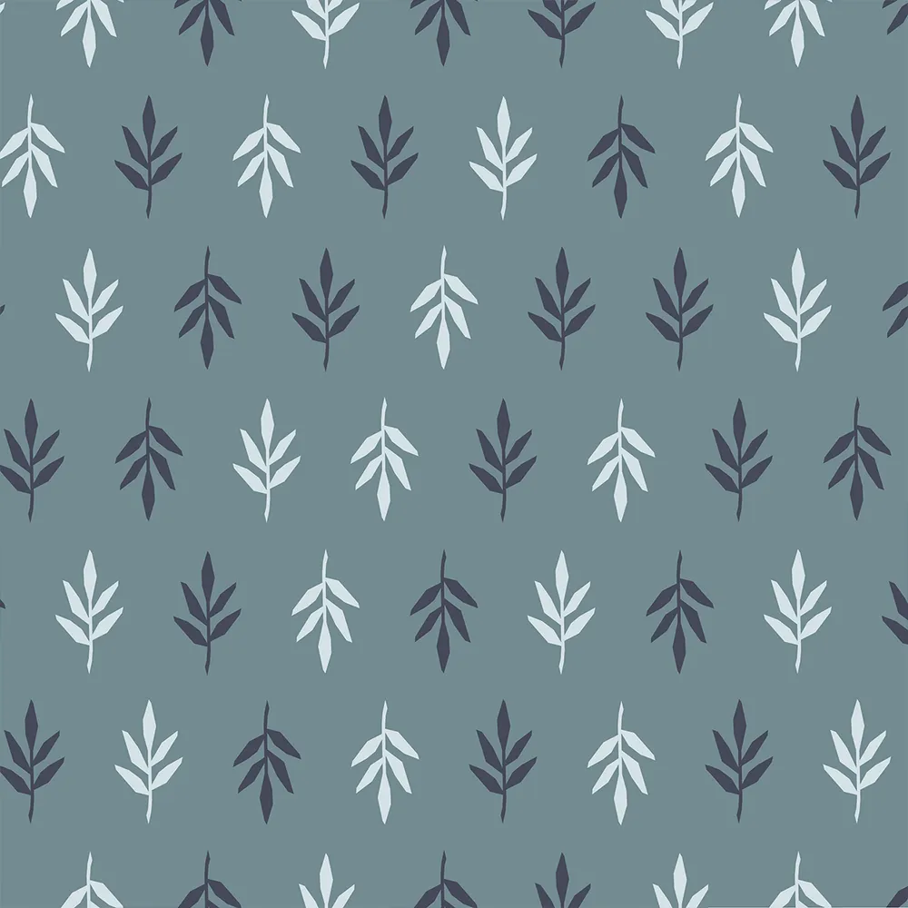 Enriching Soft Floral Dark Grey Premium Quality Wallpaper