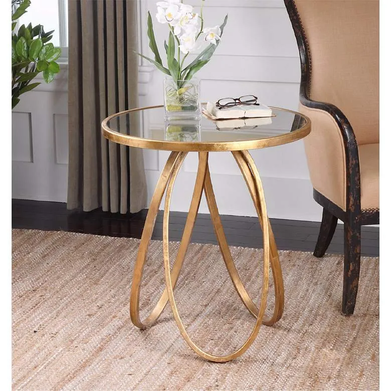 Entwined Circle Metal Coffe Table