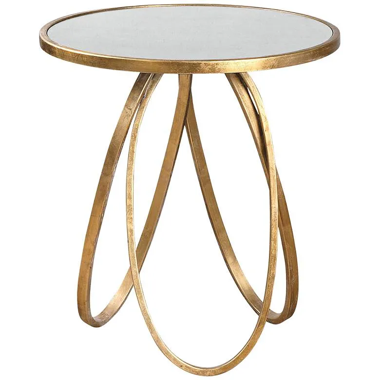 Entwined Circle Metal Coffe Table
