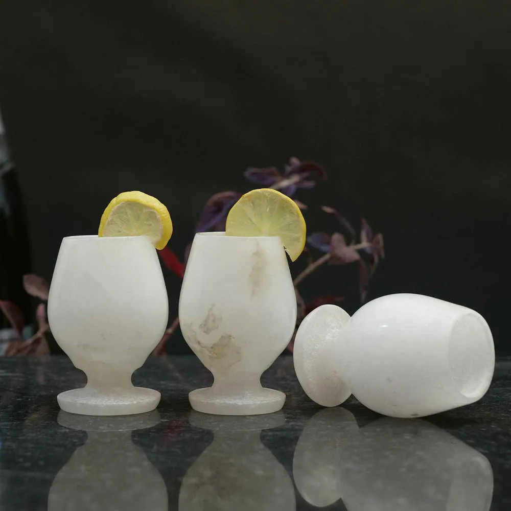 Esctacy Italina Marble Shot Glasses (Set of 6)