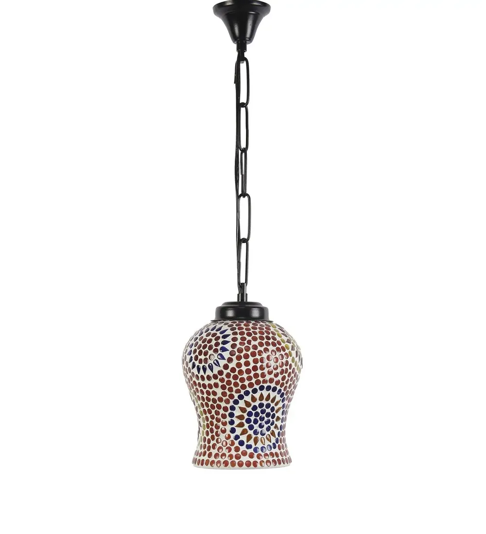 Ethereal Warm Toned Multicolor Hanging Lamp