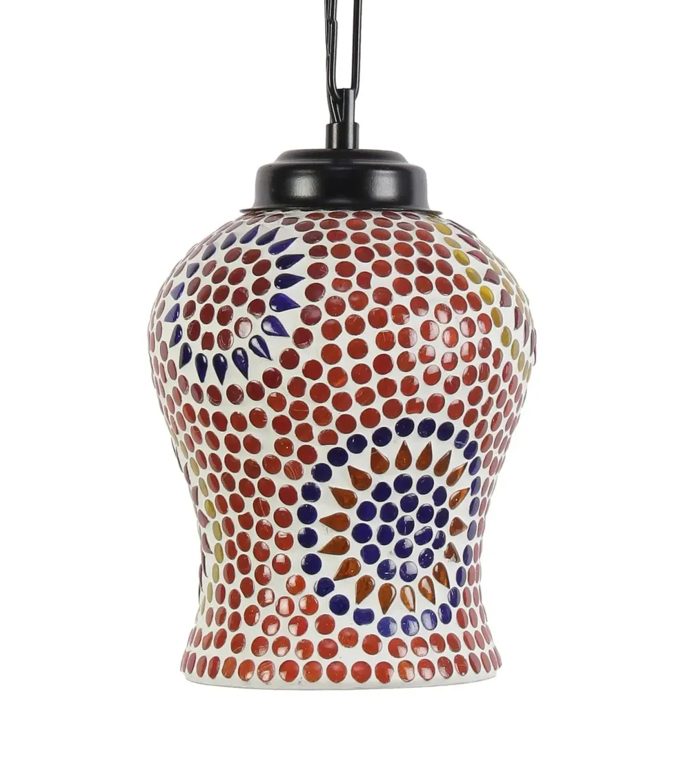 Ethereal Warm Toned Multicolor Hanging Lamp