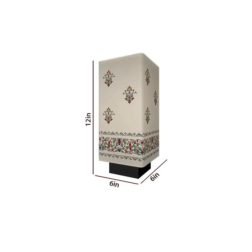 Ethnic Printed Soft Glow Table Lamp
