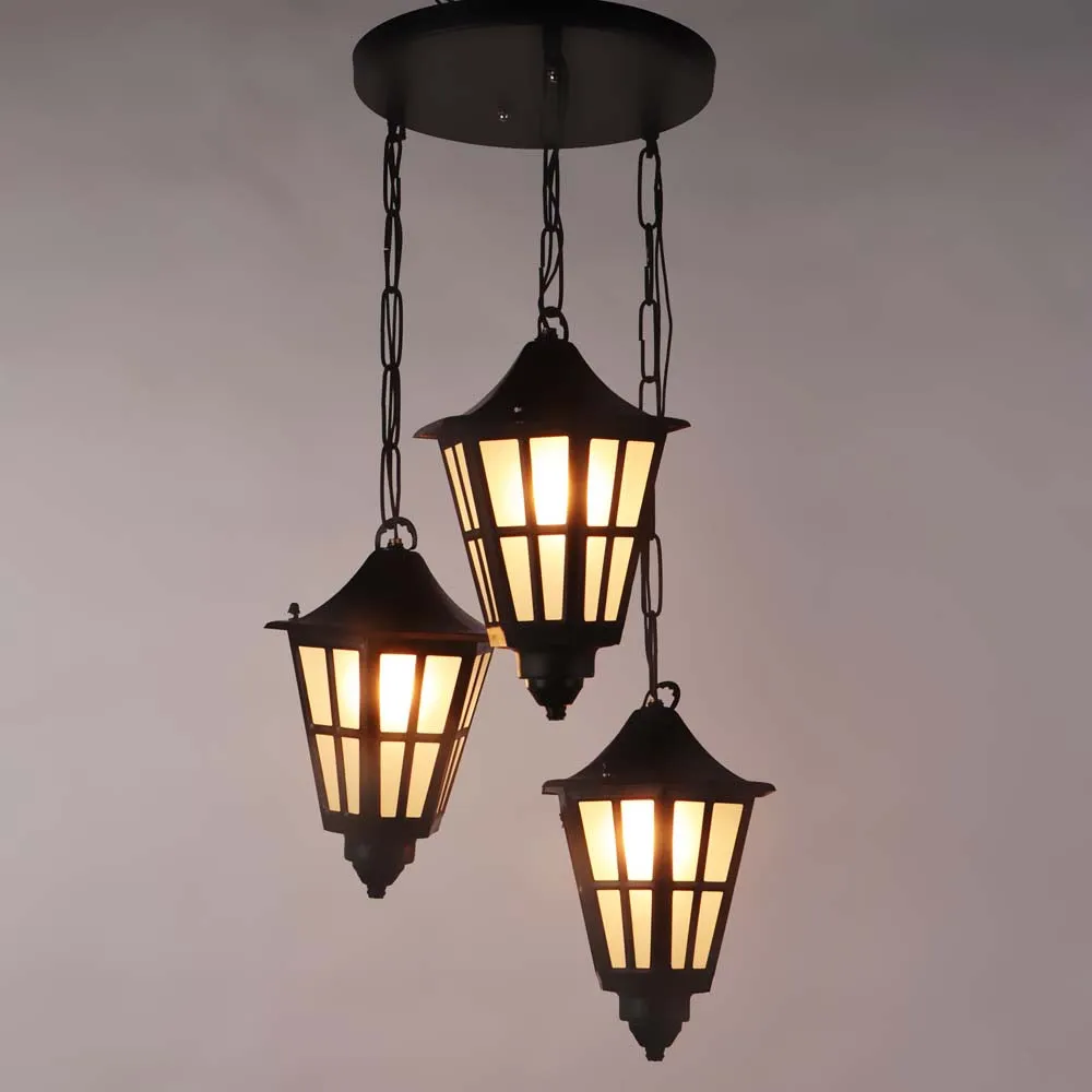 European Designer 3 Piece Cluster Ceiling Light