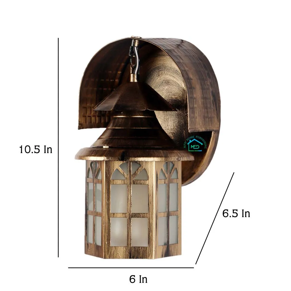 European Motif Traditional Designer Wall Light Single Piece