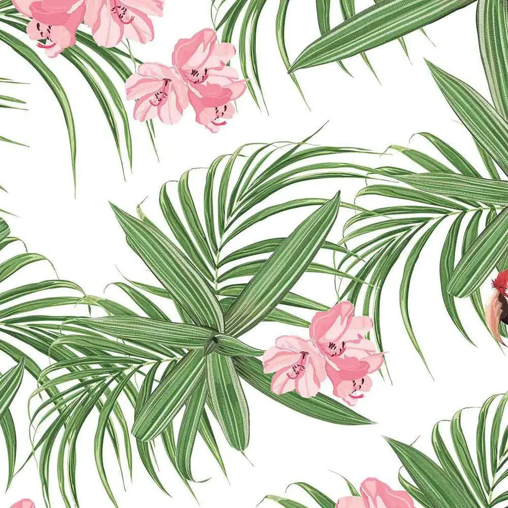 Exotic Parrot Textured Premium Wallpaper- Mix &amp; Match Collection blue