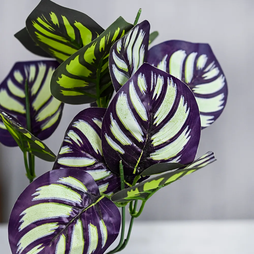 Exotic Tropical Artificial Plant With Pot Single Piece