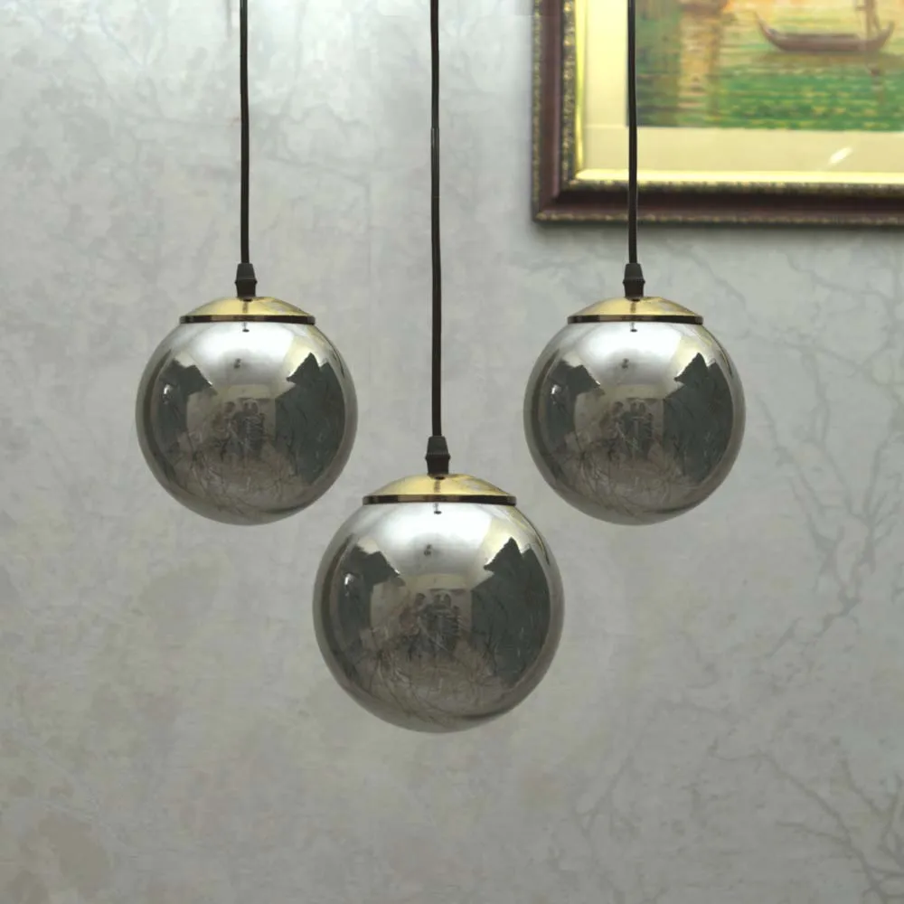 Fairy Globe Triple Pendant Cluster Hanging Light