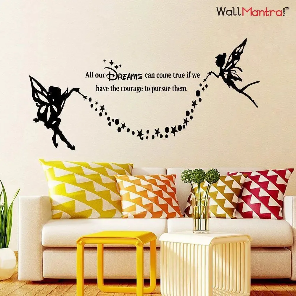 Fairy Quote Wall Sticker & Wall Decal