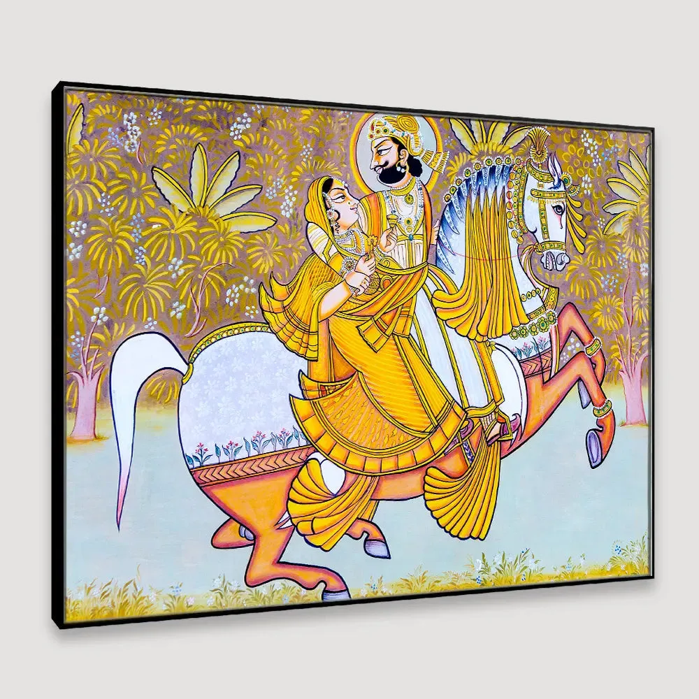 Fatal Attraction Traditional Framed Wall Art With Frame