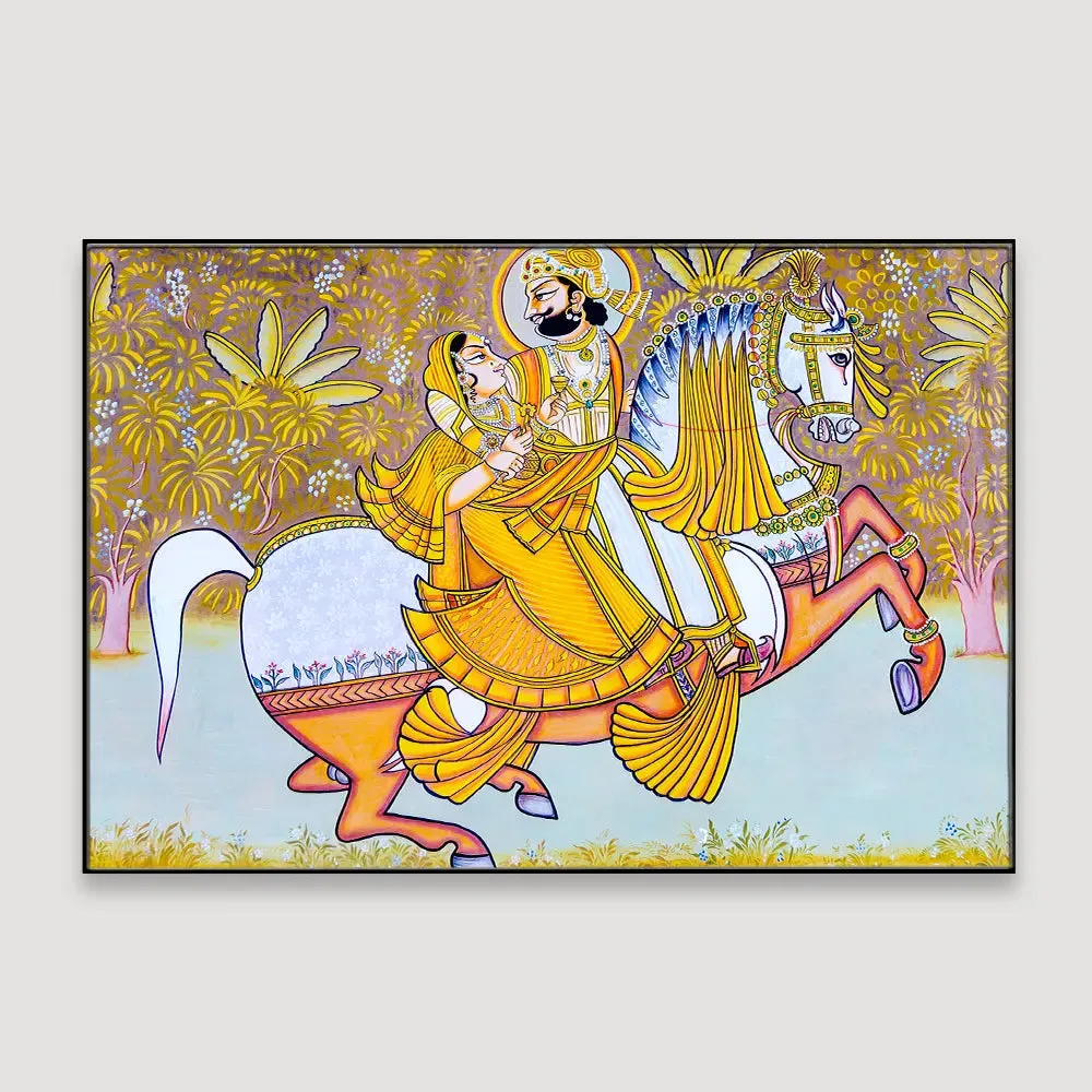 Fatal Attraction Traditional Framed Wall Art With Frame