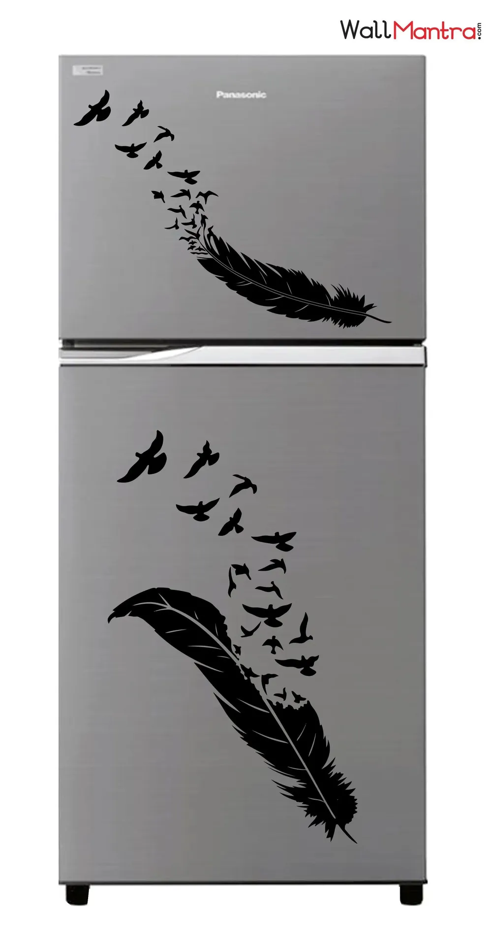 Feather With Birds Kitchen Fridge Sticker