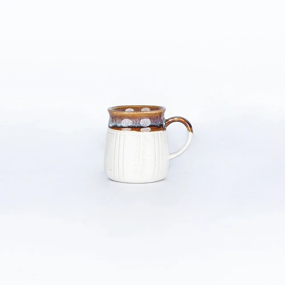 Fine Carvings Ceramic Mugs Single Piece