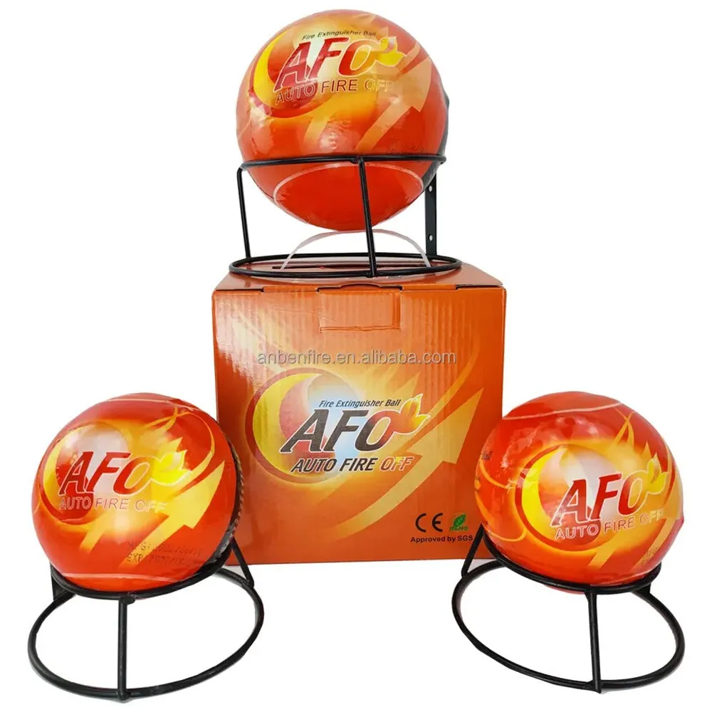 Fire Extinguisher Ball With Holder Single piece