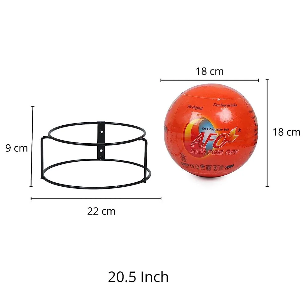 Fire Extinguisher Ball With Holder Single piece