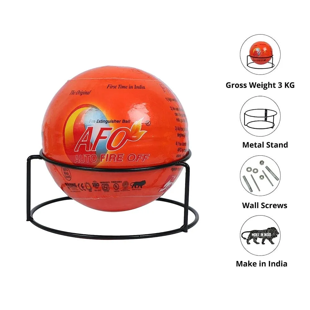 Fire Extinguisher Ball With Holder Single piece