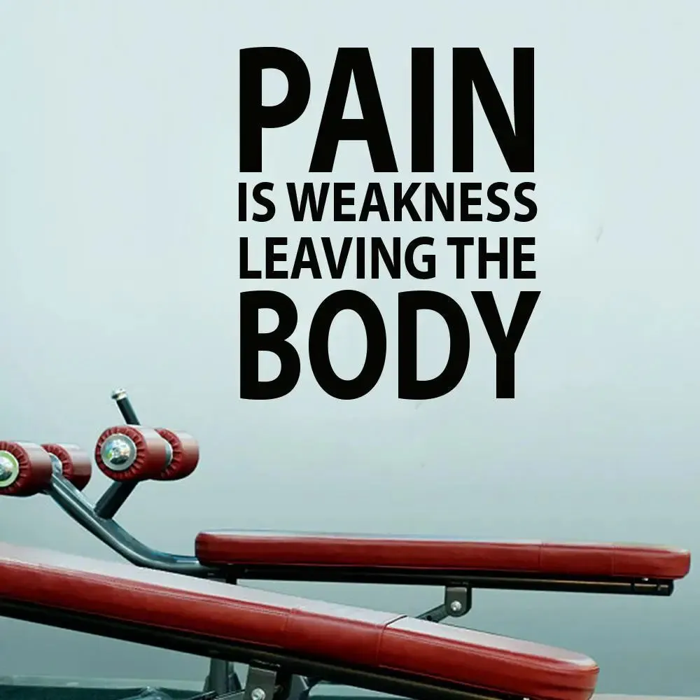 Fitness Gym Wall Sticker And Wall Decal