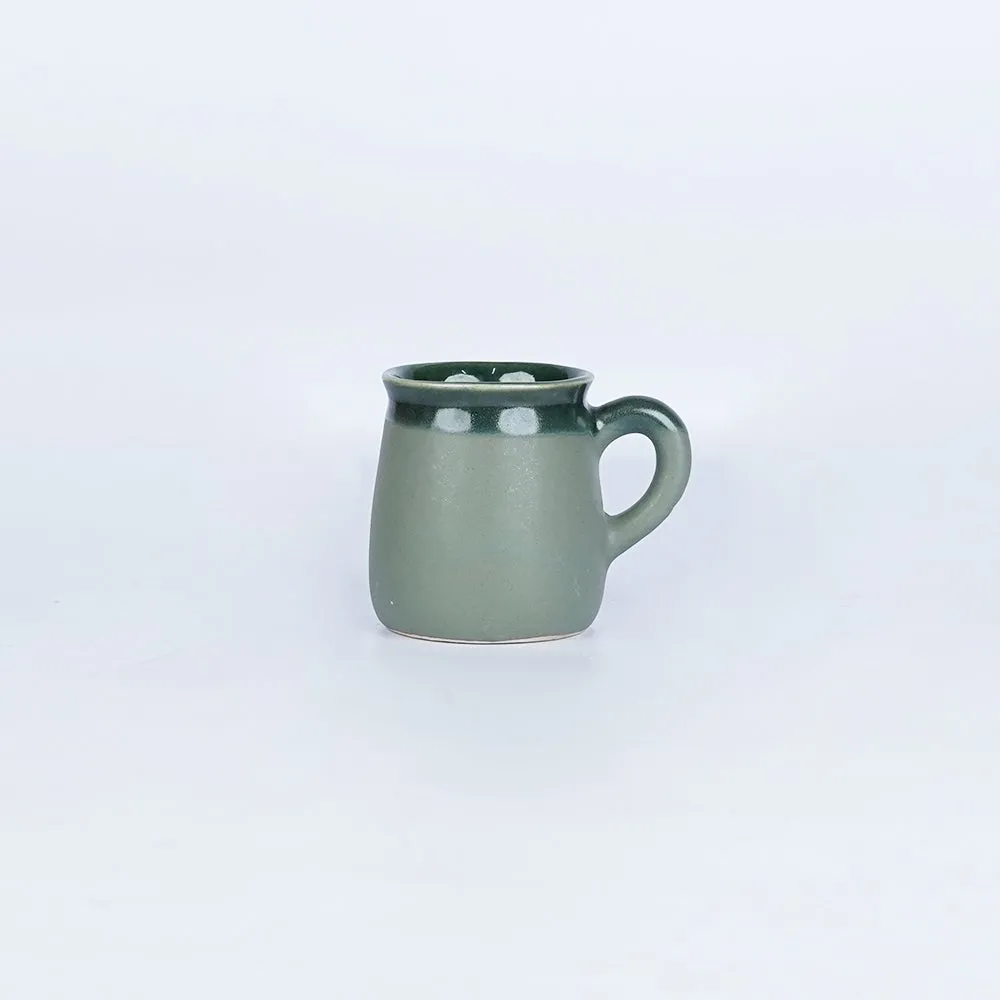 Flairs Of Green Ceramic Mugs Single Piece